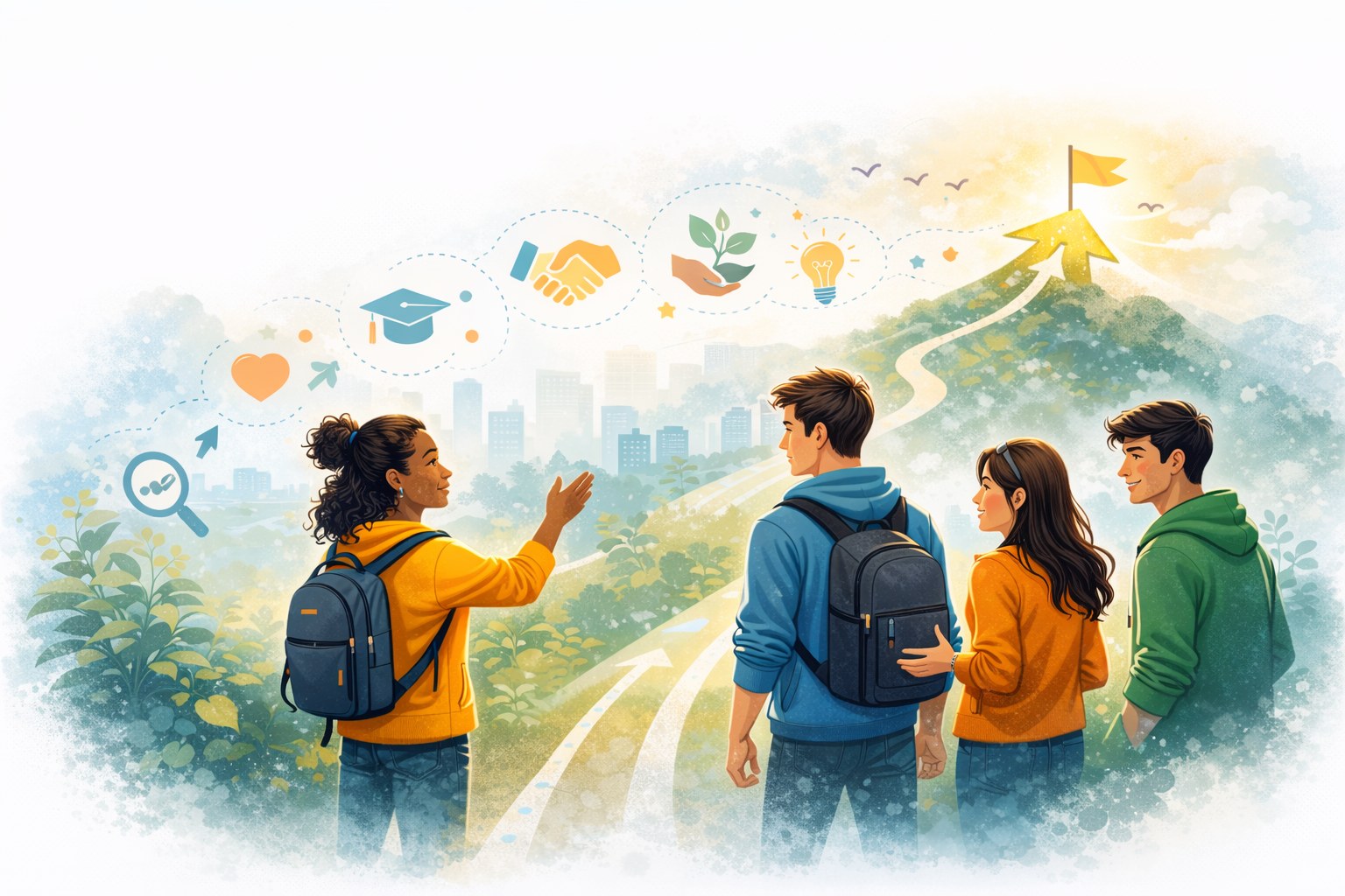 Jóvenes que prosperan en sus comunidades